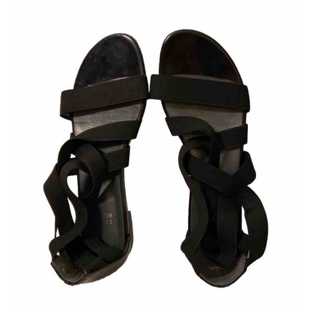 Stuart Weitzman Experience Elastic Strap Gladiato… - image 1